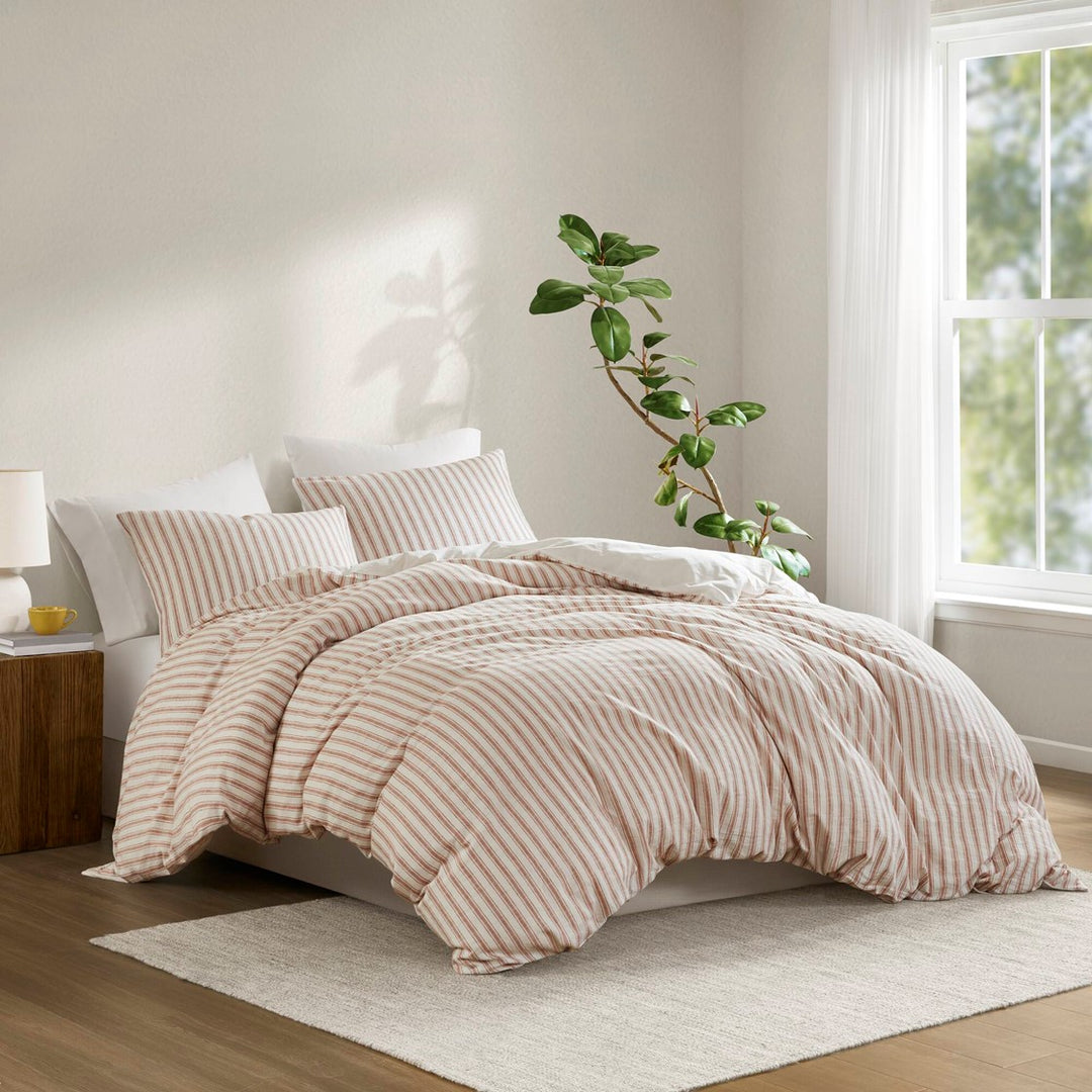 Madison Park Stripe Duvet Set