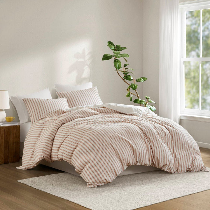 Madison Park Stripe Duvet Set