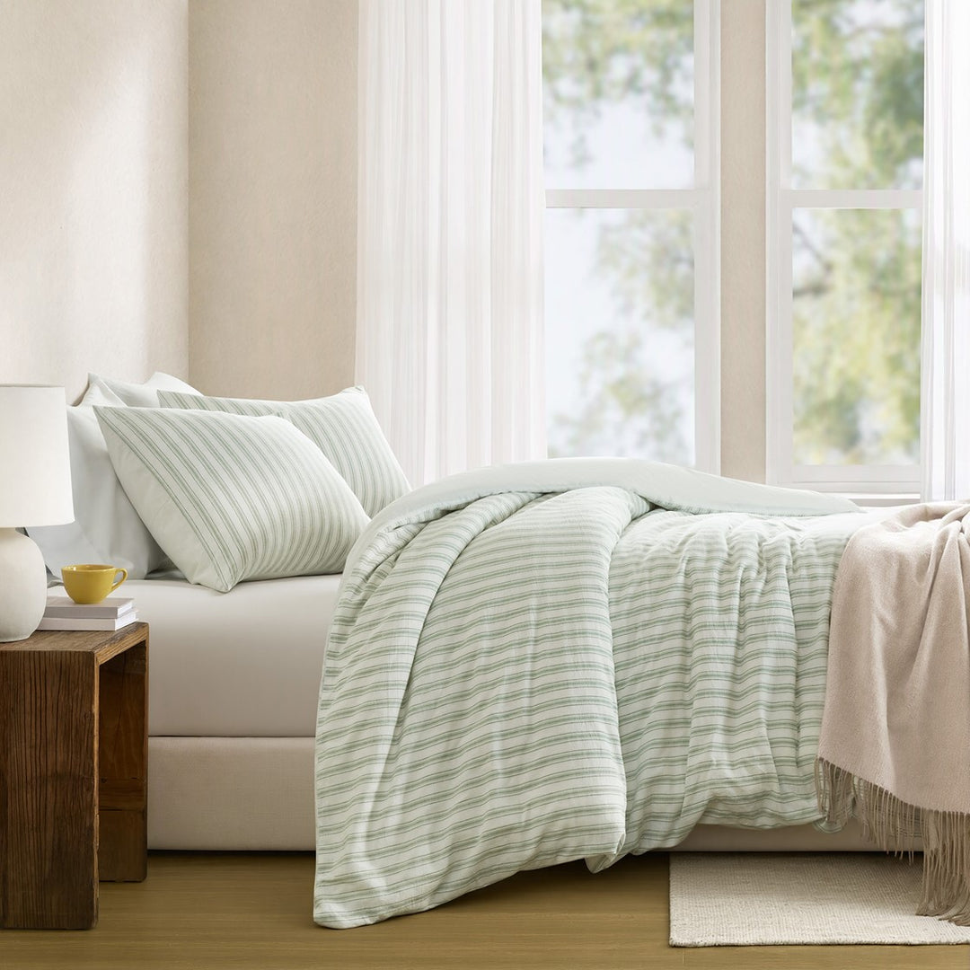 Madison Park Stripe Duvet Set