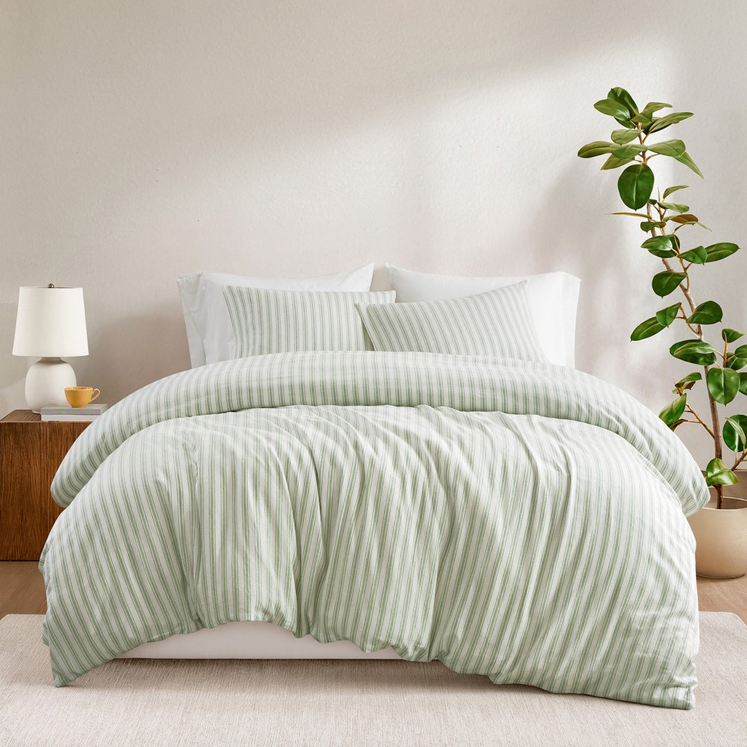 Madison Park Stripe Duvet Set