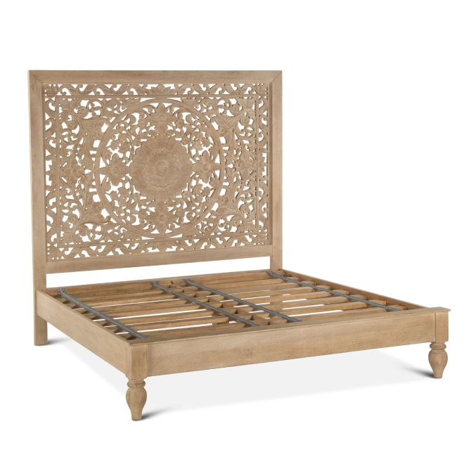 Marbella Carved Bed