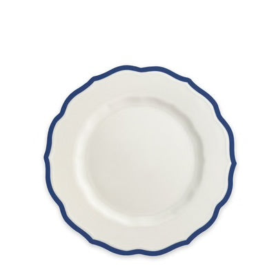 Maris Blue Scalloped Salad Plate
