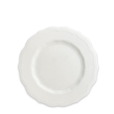 Maris White Scalloped Salad Plate