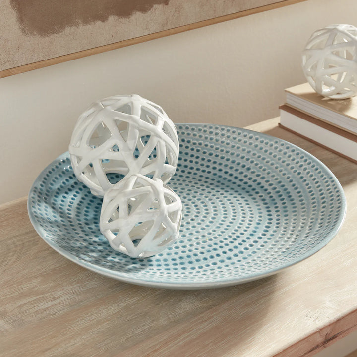 Miro Blue Clay Vases