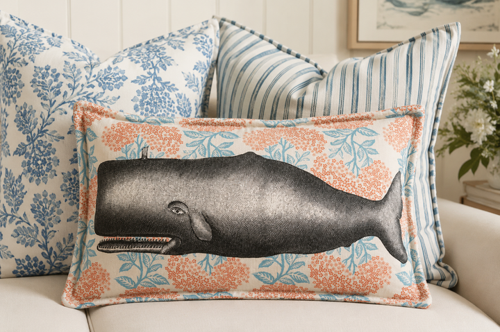 Moby Vineyard Cotton Pillow Cover