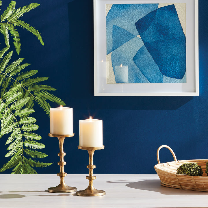 Shoreline Gold LED Candle Holders