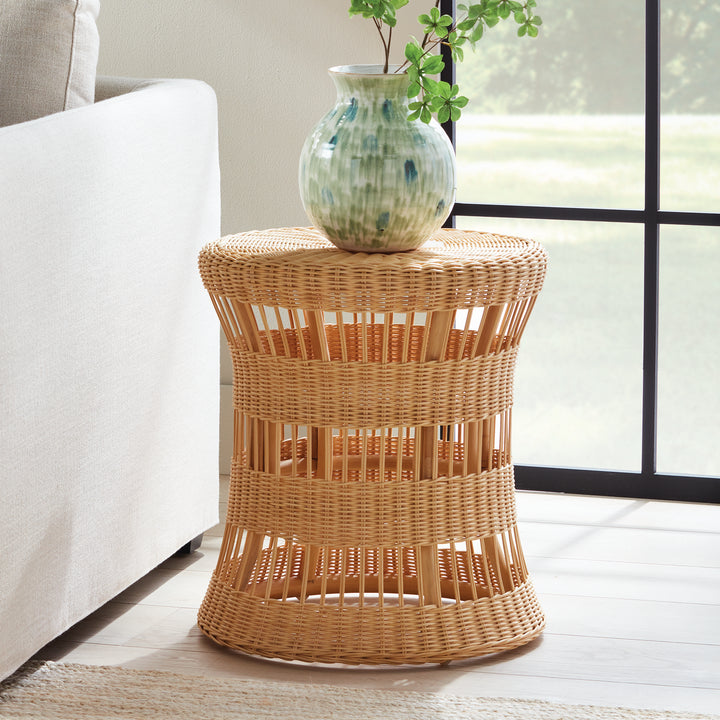 Rattan Side Table
