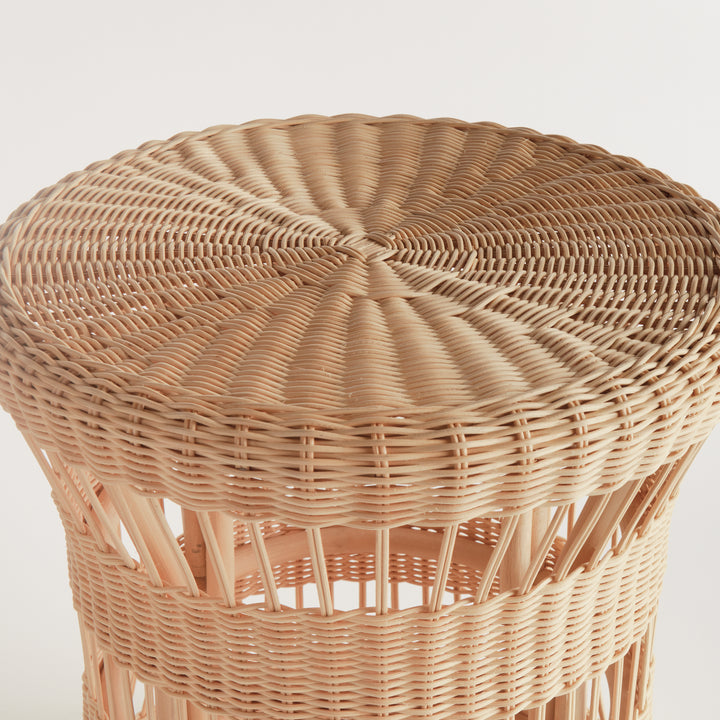 Rattan Side Table