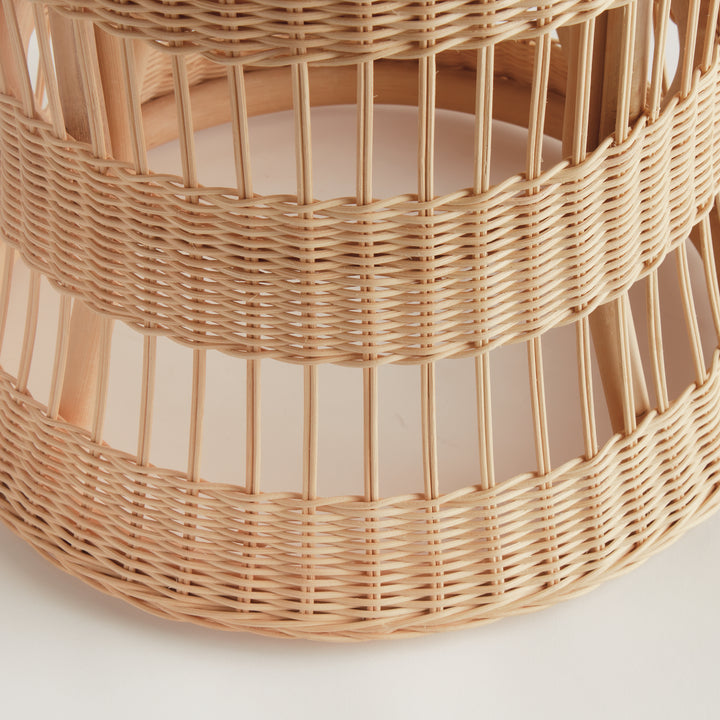 Rattan Side Table