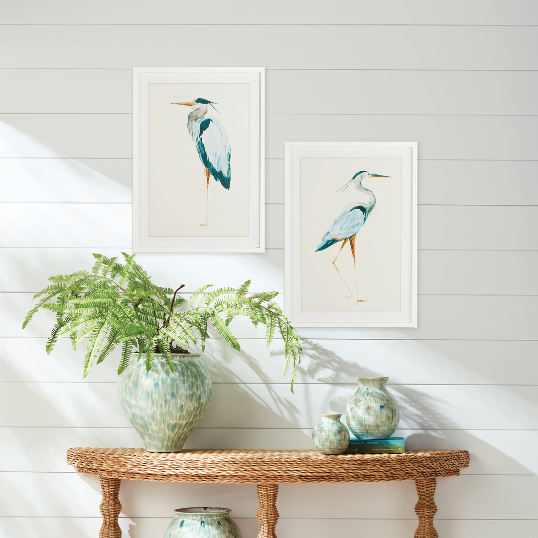 Blue Heron Prints Set