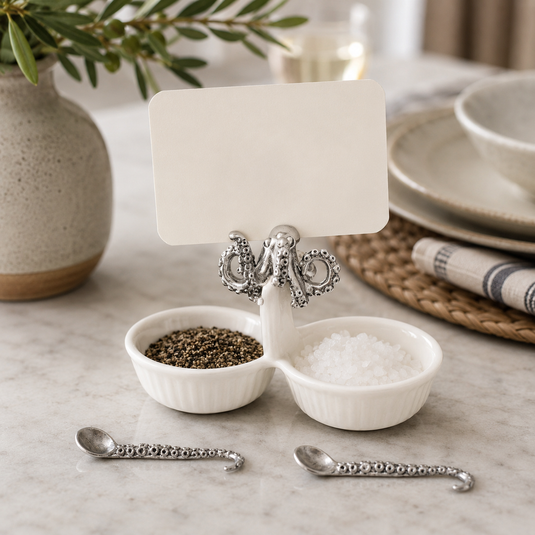 Octopus Dbl Salt Cellar