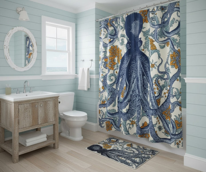 Octopus Vineyard Bath Mat