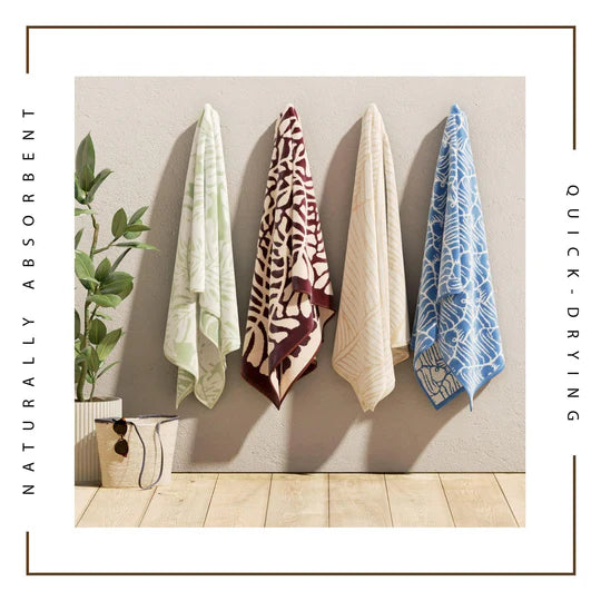 Oversized St. Barts Fish Beach Towel