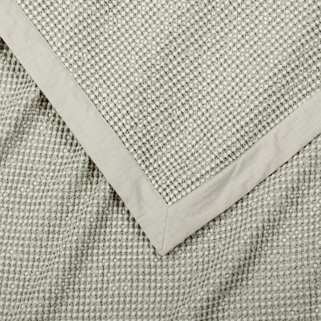 Waffle Pattern Coverlet