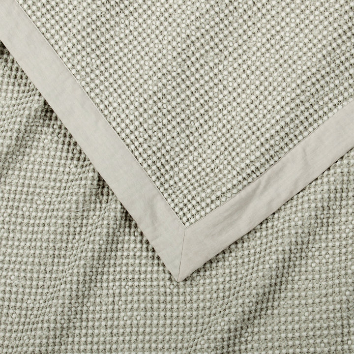 Waffle Pattern Coverlet