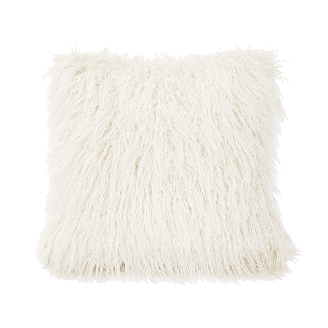 Mongolian Faux Fur Throw Pillows