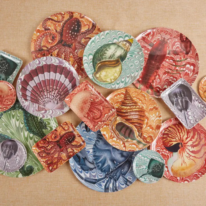 Lagoon Tide Melamine Stingray Tray