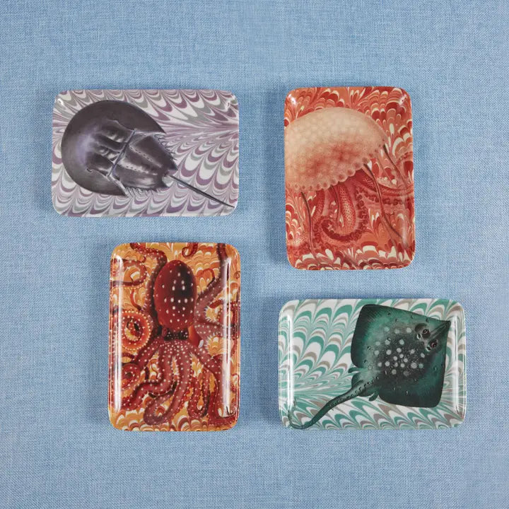 Lagoon Tide Melamine Stingray Tray