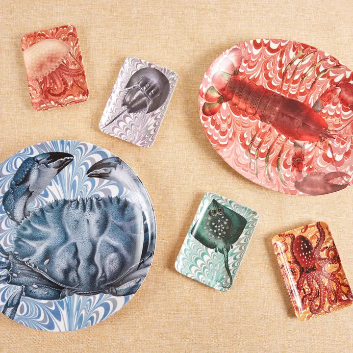 Lagoon Tide Melamine Stingray Tray