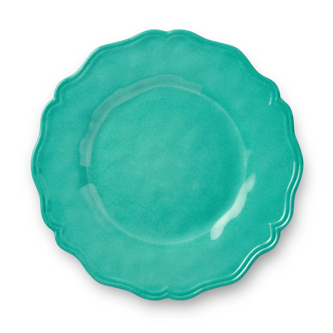 Perry Teal Salad Plate Set