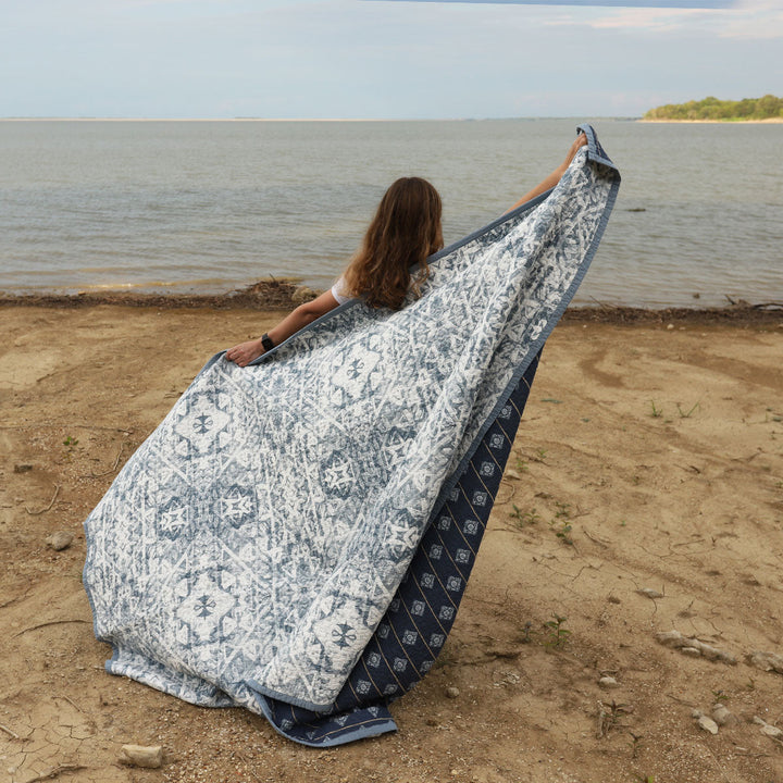 Skyler Reversible Quilt Set from HiEnd Accents