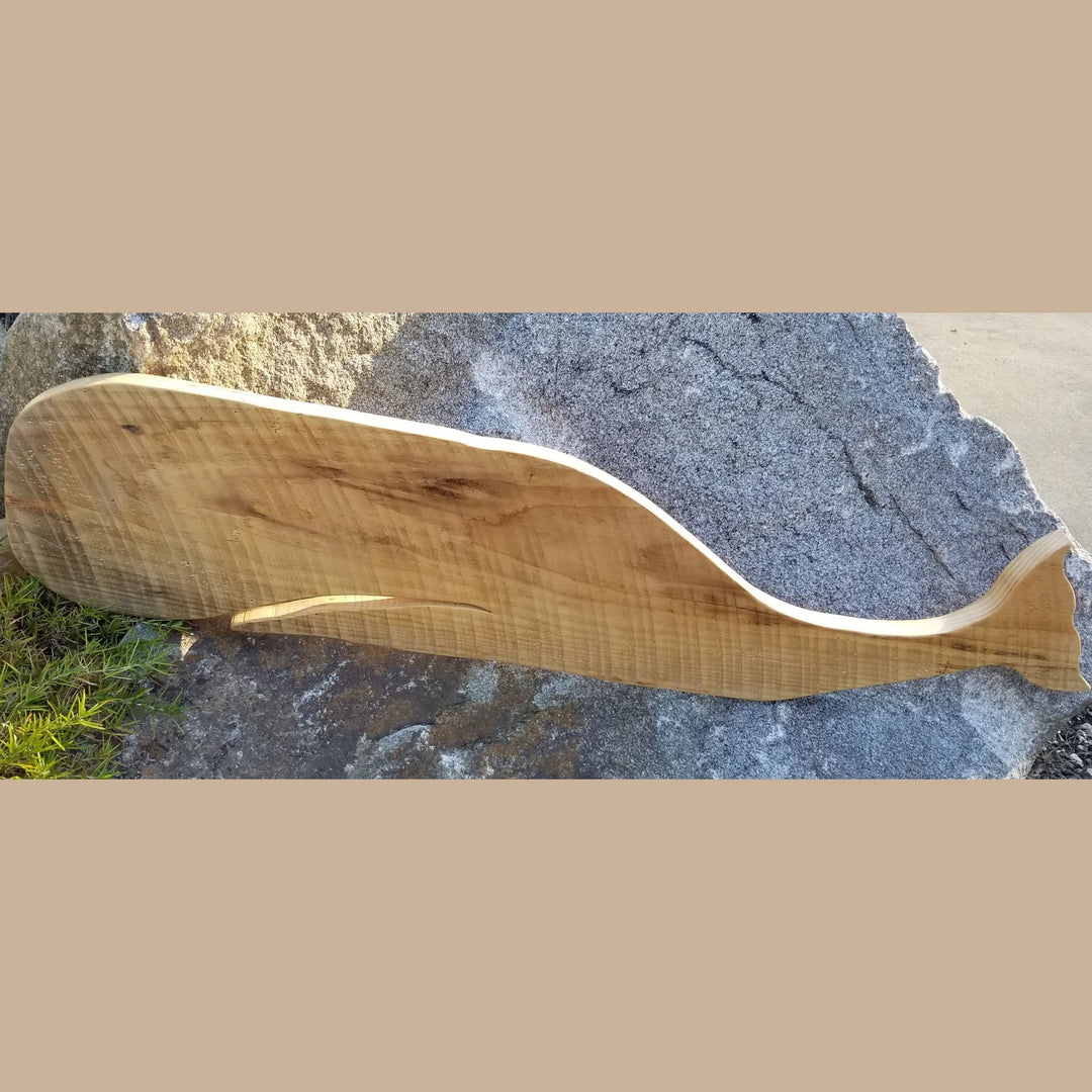 Reclaimed Wood Whale - Storm