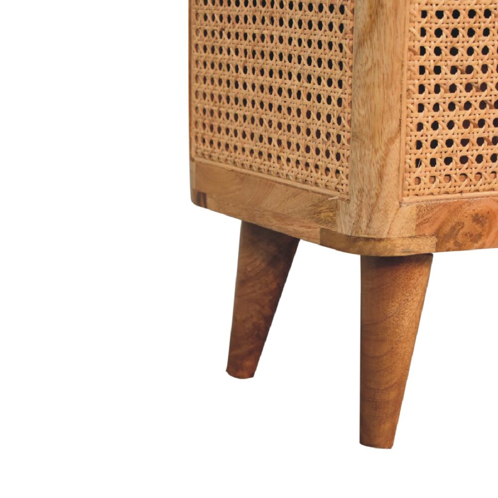 Rattan Lid-up Storage Stool