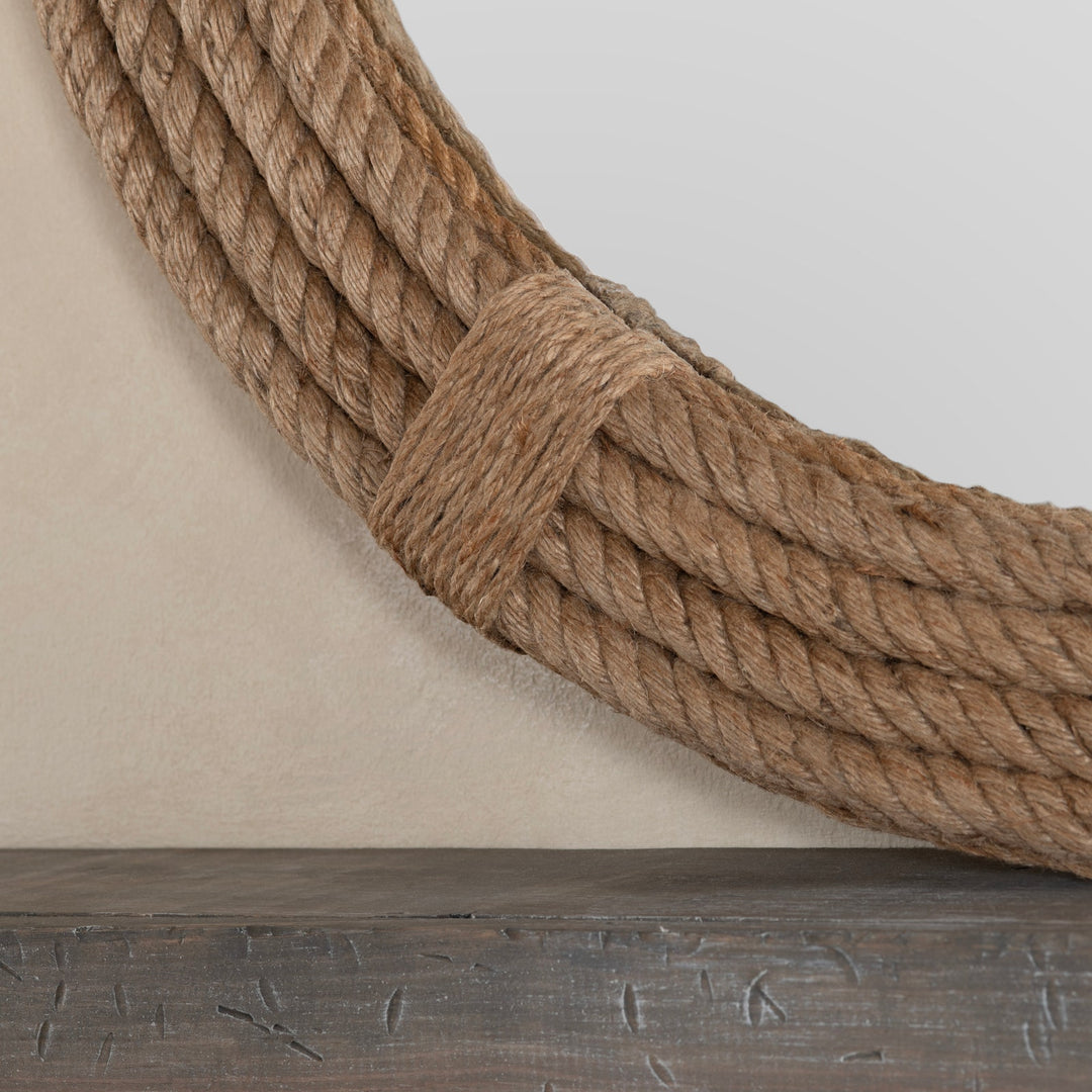Rope Framed Mirror