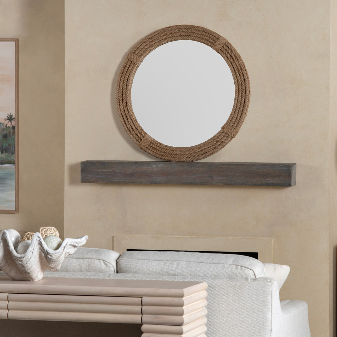 Rope Framed Mirror