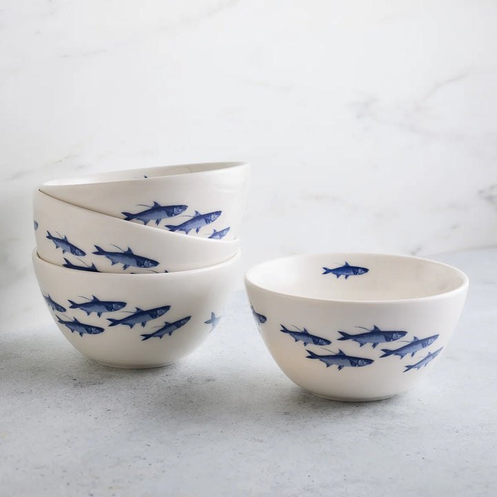School of Fish Tall Cereal Bowl