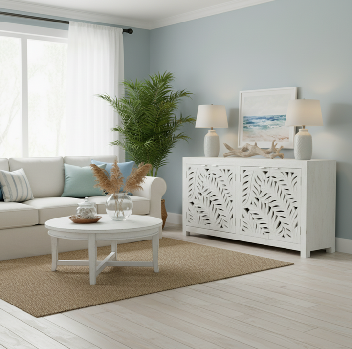 Fern Carved Sideboard