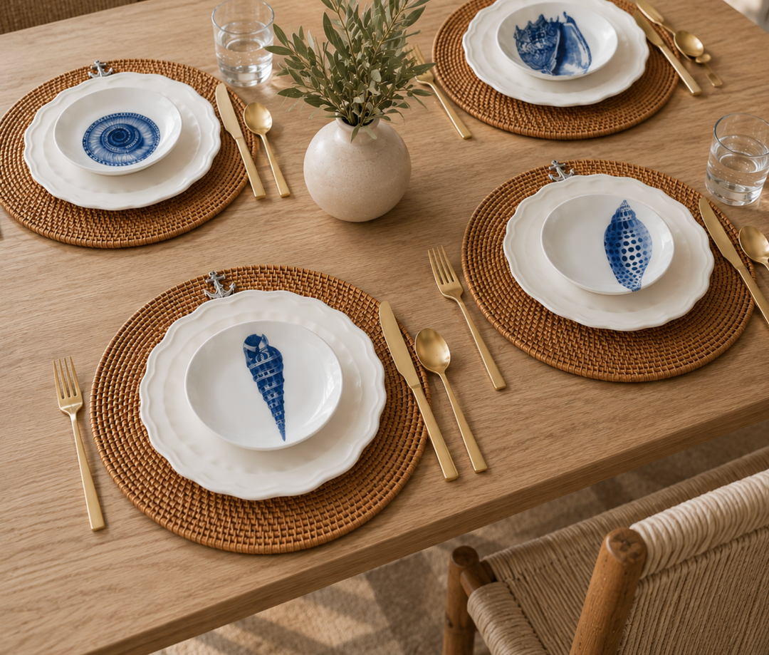Maris White Scalloped Dinner Plate