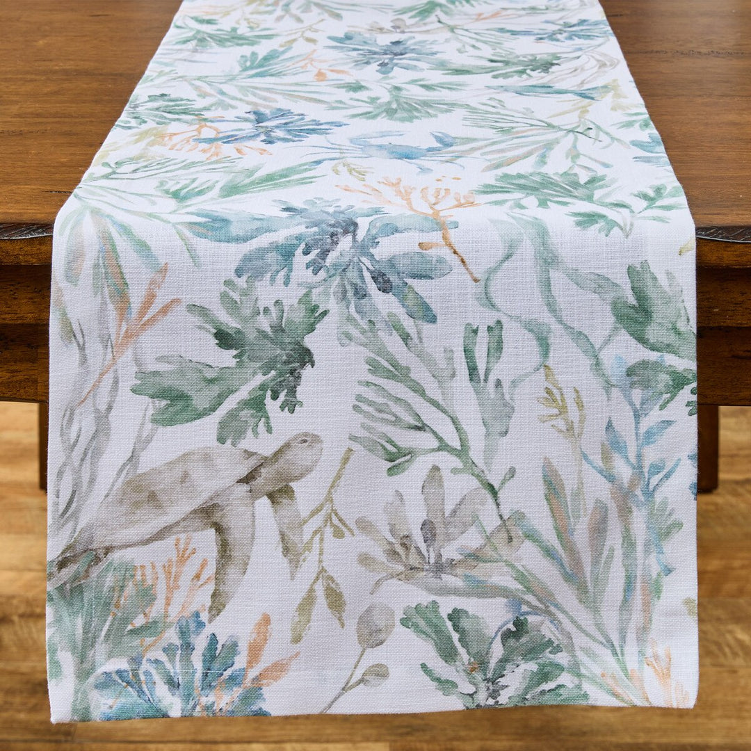 Sea Garden Table Runner