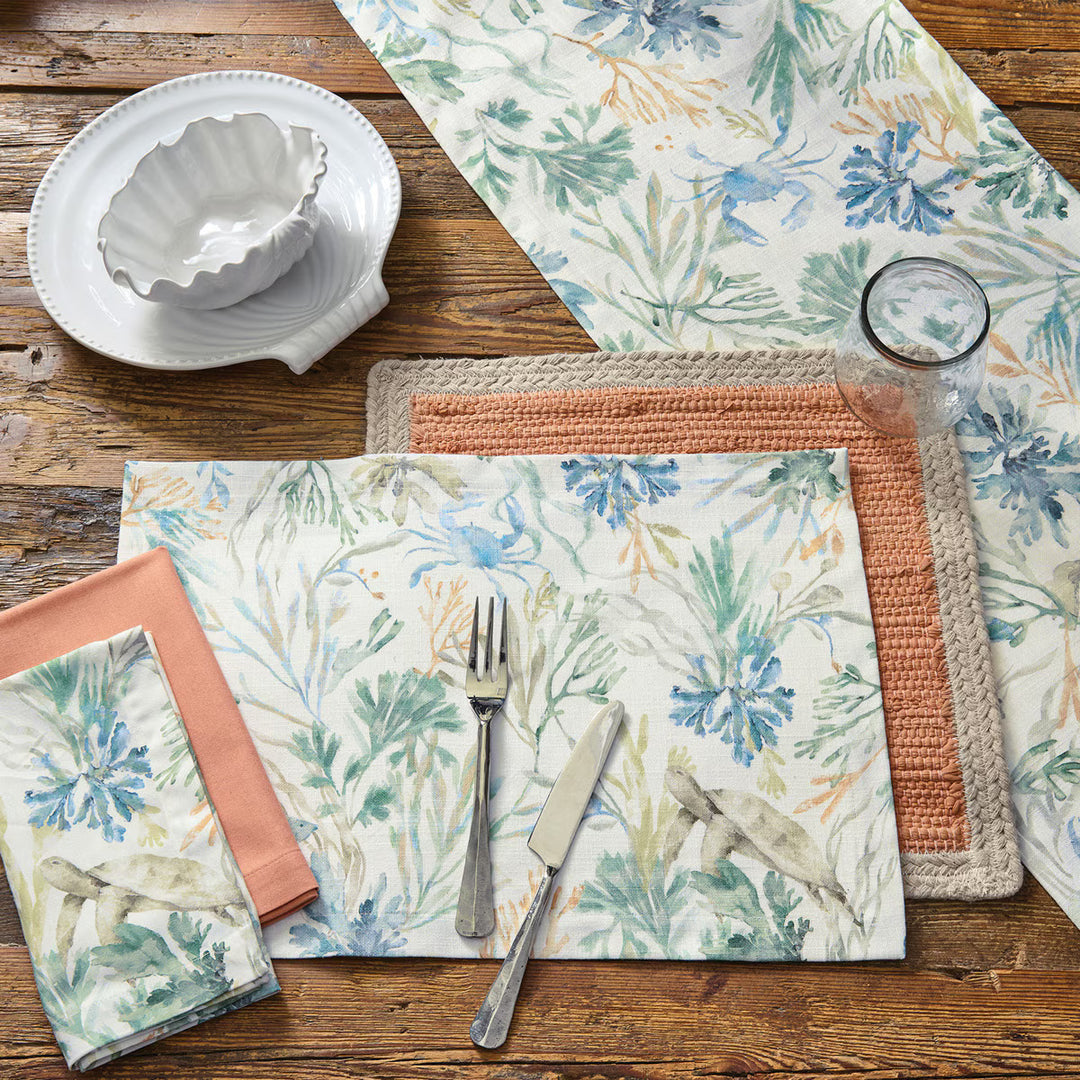 Sea Garden Table Runner