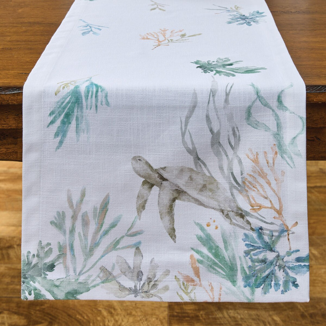 Sea Garden Table Runner