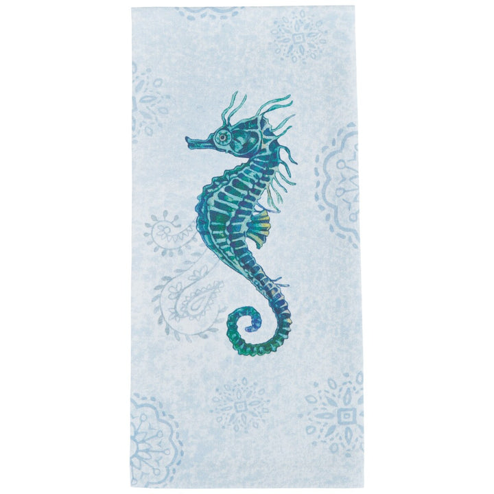 Seahorse Medallion Dish Towels
