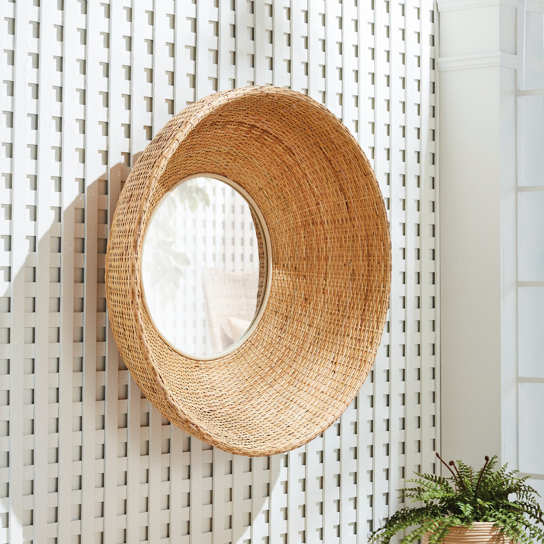 Shyla Rattan Mirror