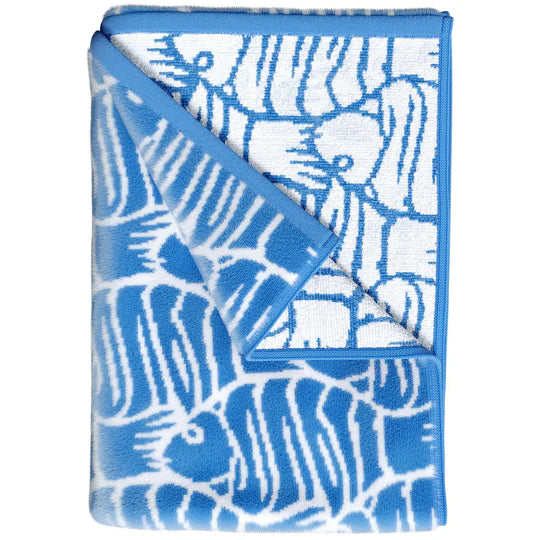Oversized St. Barts Fish Beach Towel