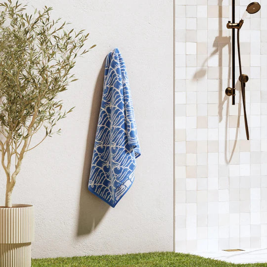 Oversized St. Barts Fish Beach Towel