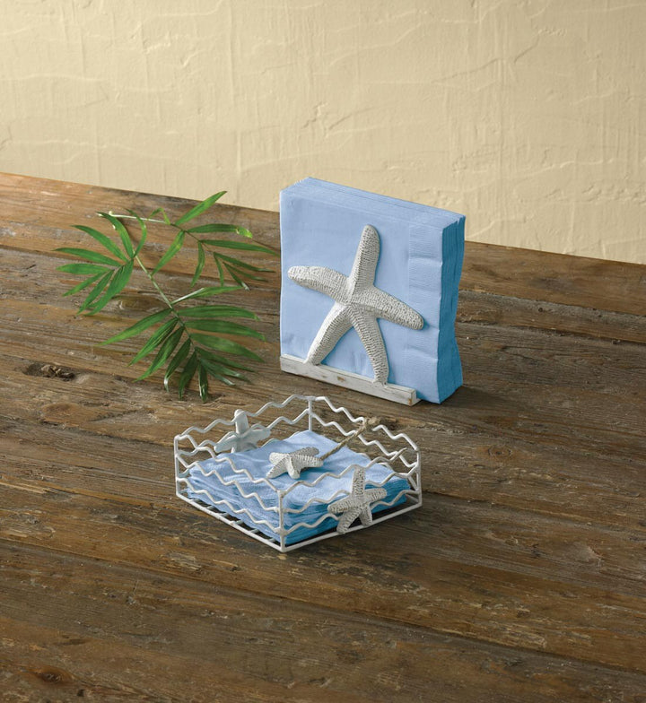 Starfish Beverage Napkin Holder