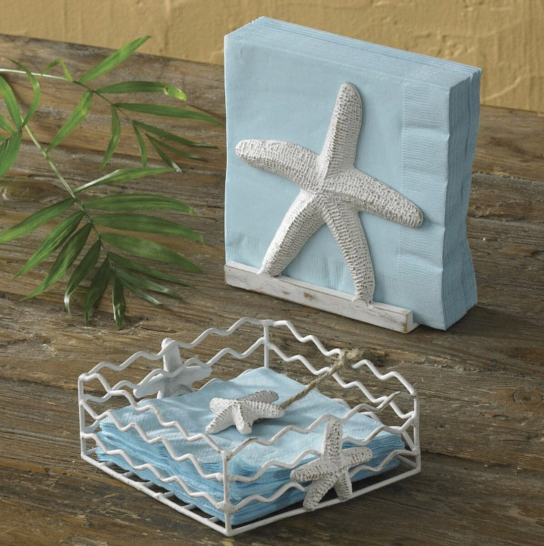 Starfish Beverage Napkin Holder