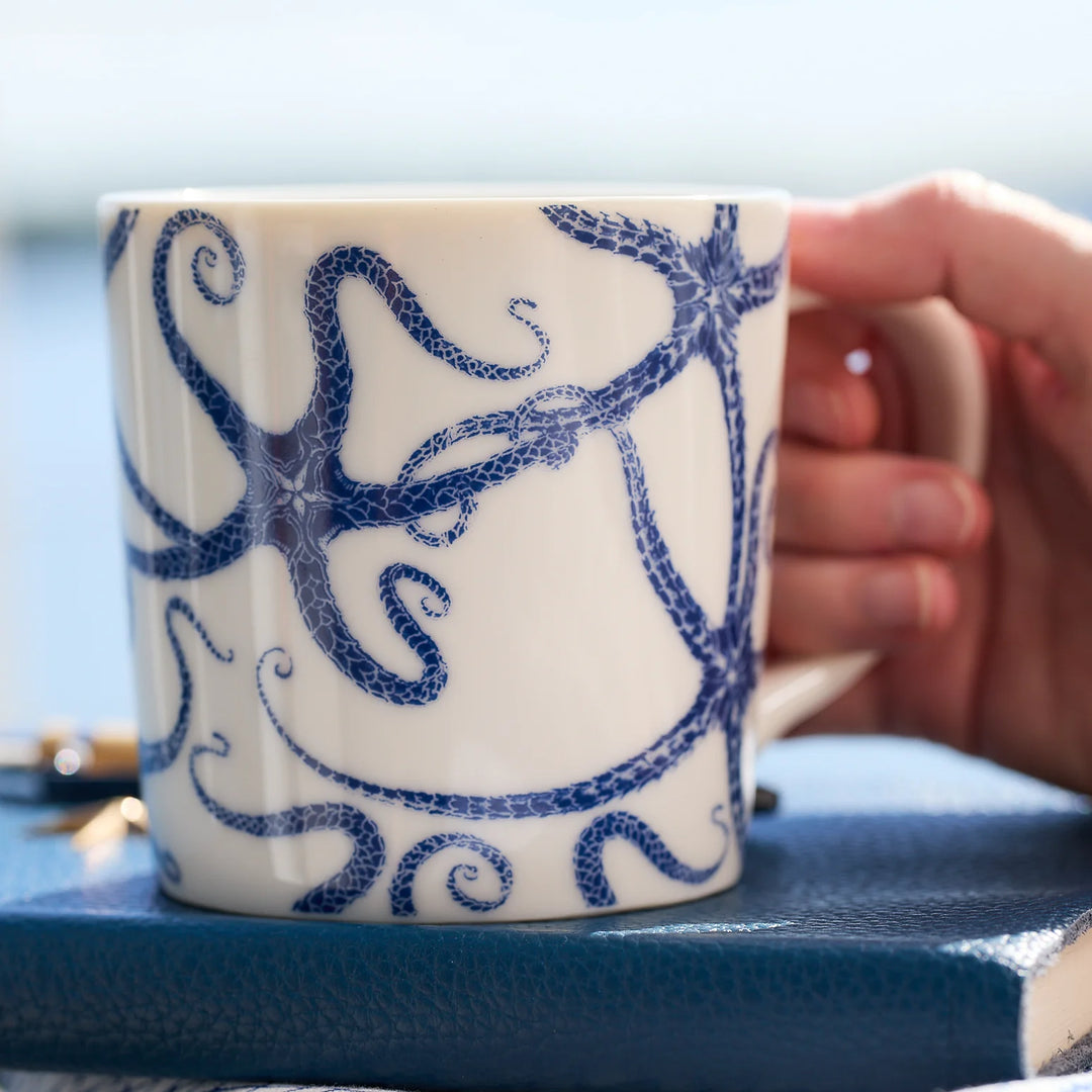 Starfish Blue Mug