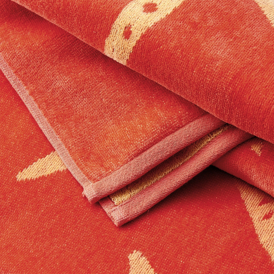 Starfish & Stripes Cotton Velour Beach Towel Pack