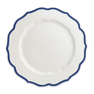 Maris Blue Scalloped Dinner Plate