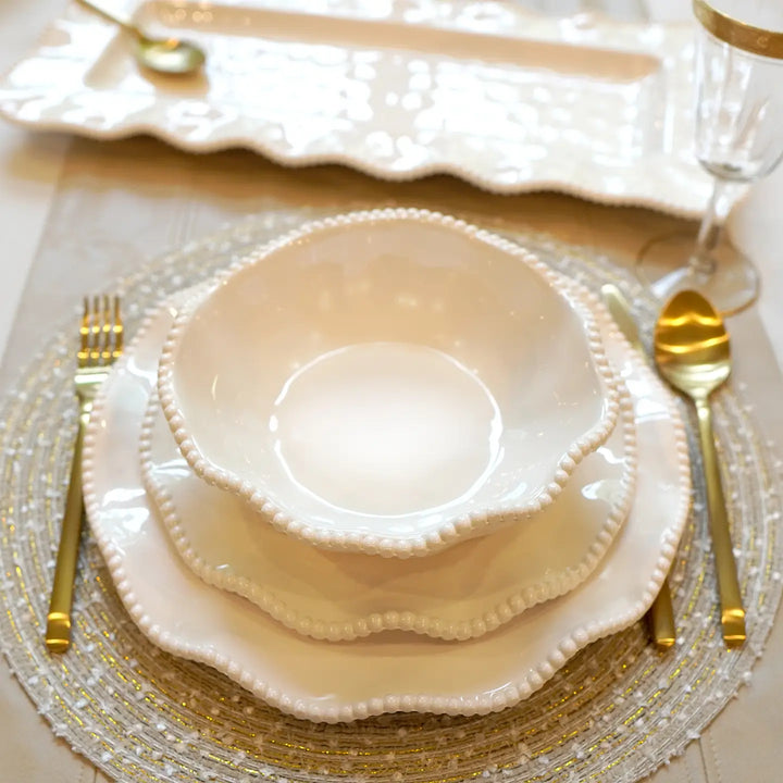 Tide Cream All Purpose Bowl Set