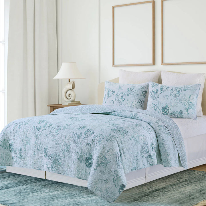 Tidewater Reef Quilt Set