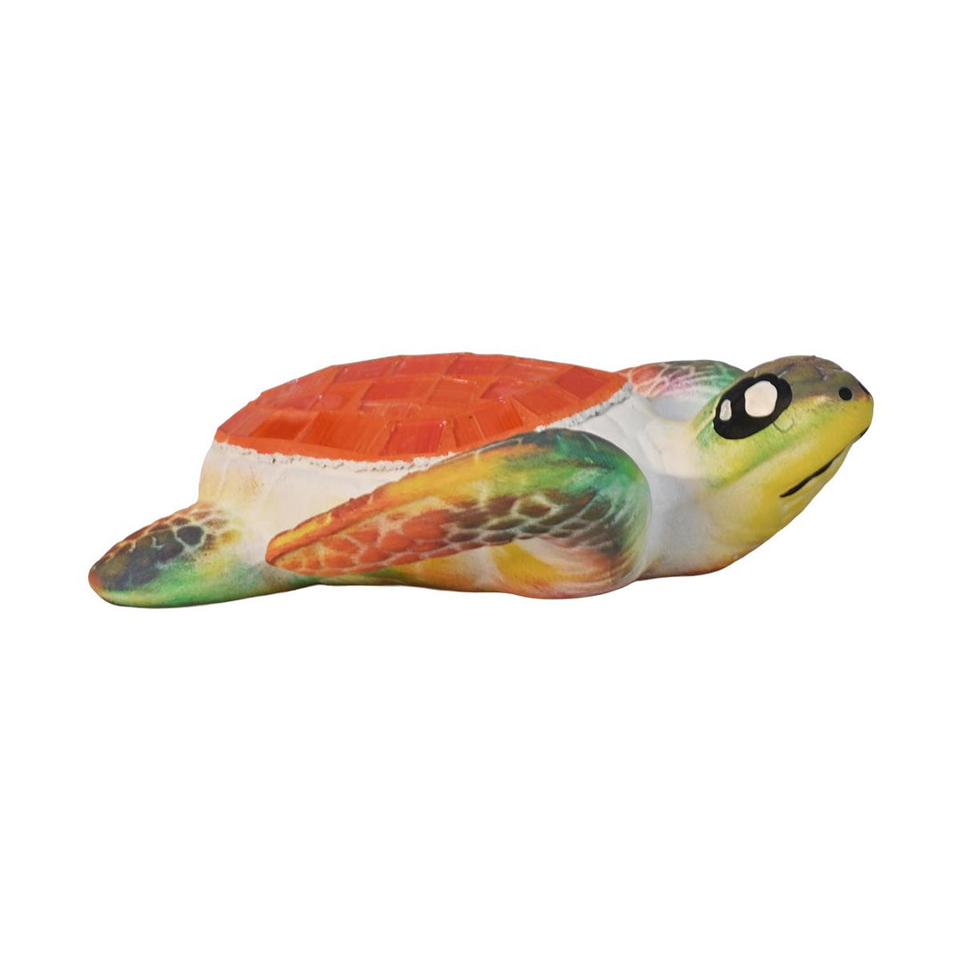 Tropical Tide Turtle Trio in Orange
