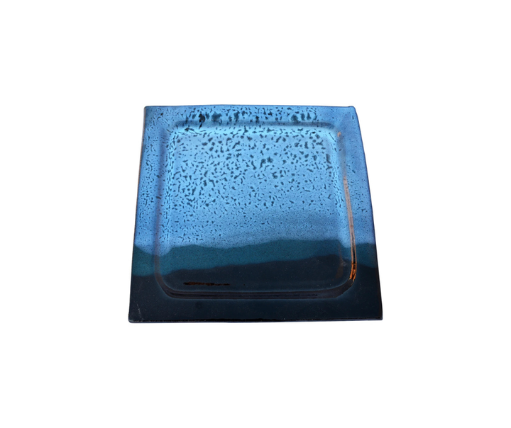 Waterfall Pottery Square Salad Plate