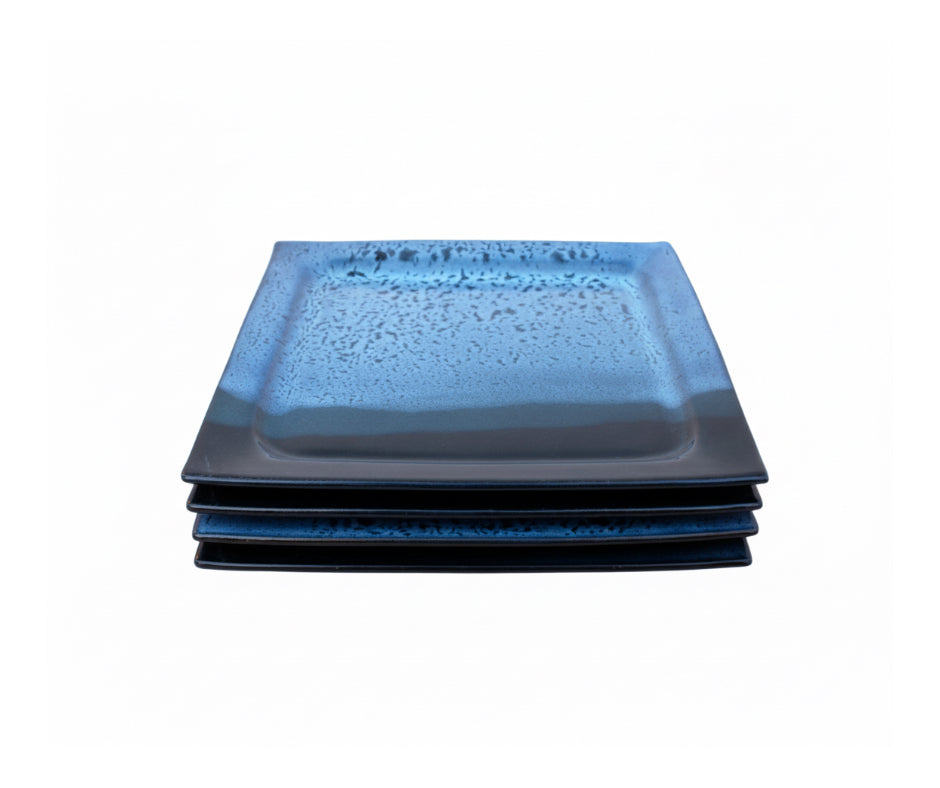 Waterfall Pottery Square Salad Plate