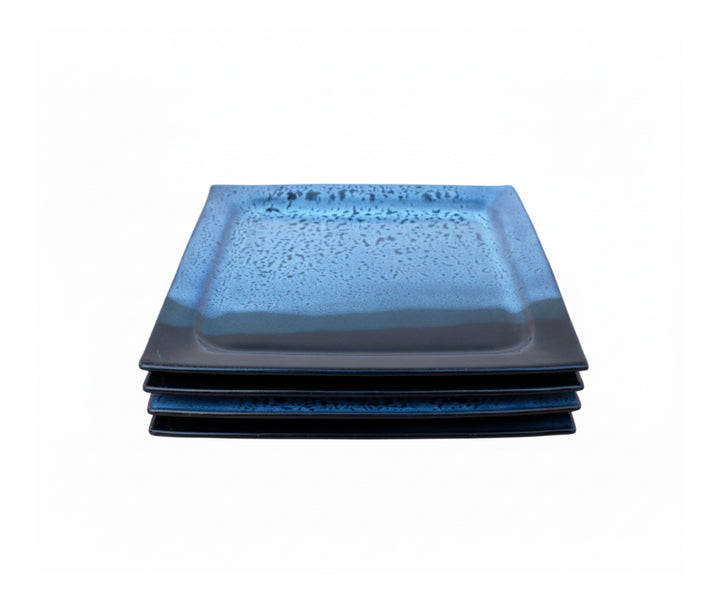 Waterfall Pottery Square Salad Plate